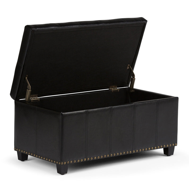 Amelia - Transitional Storage Ottoman Bench by HouseOfZazla