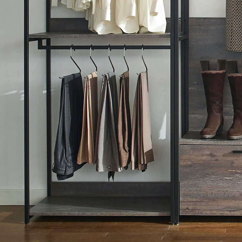 Monica - Walk-In Closet System & Modular Design - Rustic by HouseOfZazla
