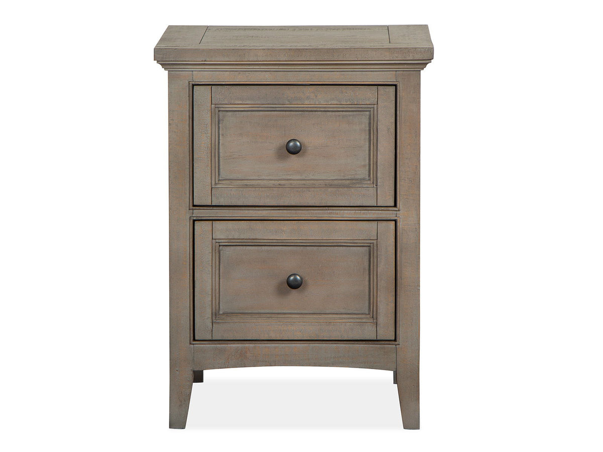 Paxton Place - Small Drawer Nightstand - Dovetail Gray, photo 7 of 7
