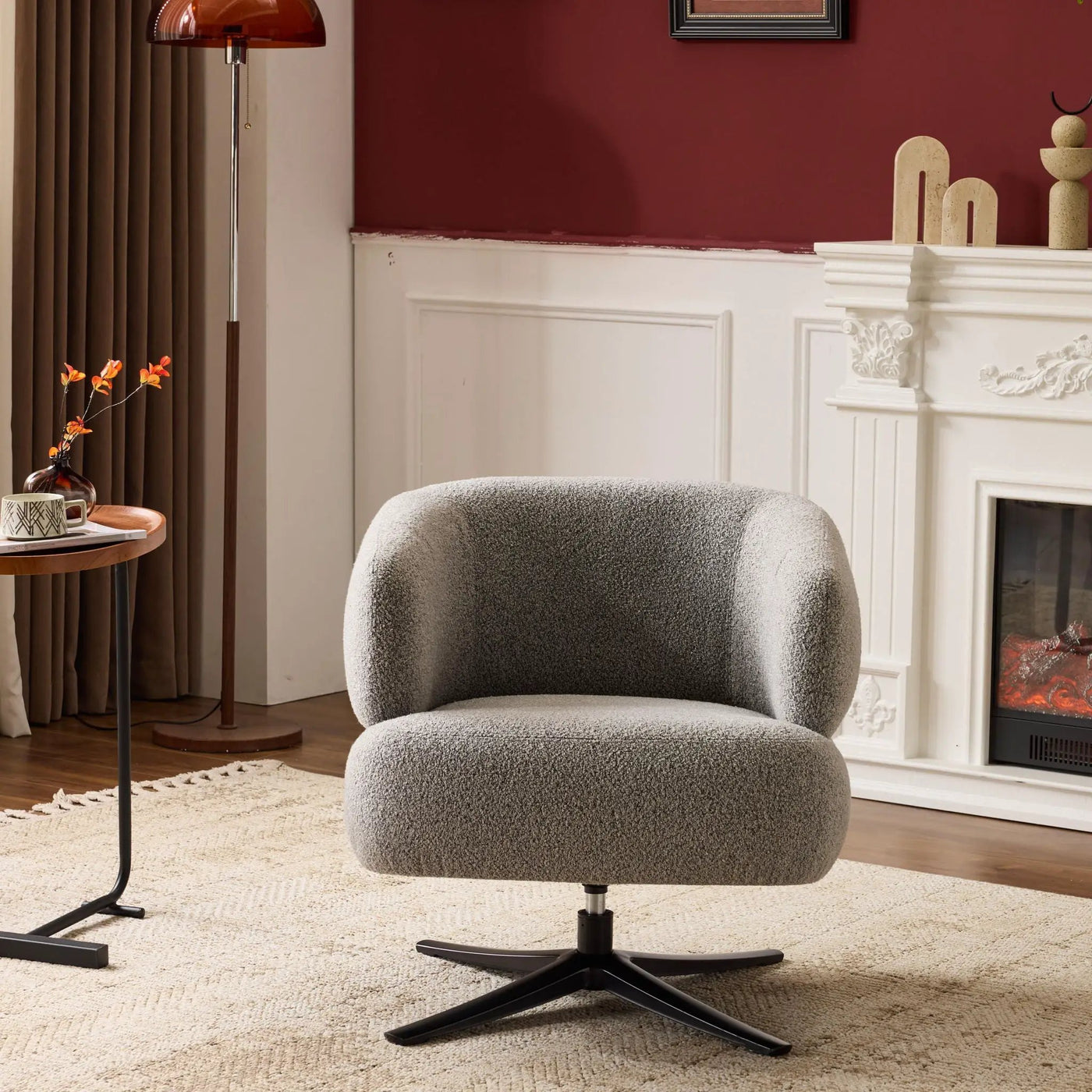 Cuddle Style Leisure Swivel Sofa Chair by HouseOfZazla