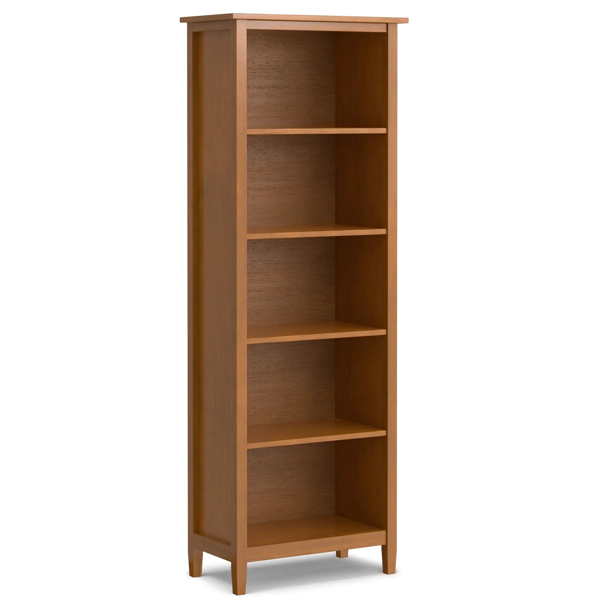 Warm Shaker - 5 Shelf Bookcase by Unique Piece Furniture