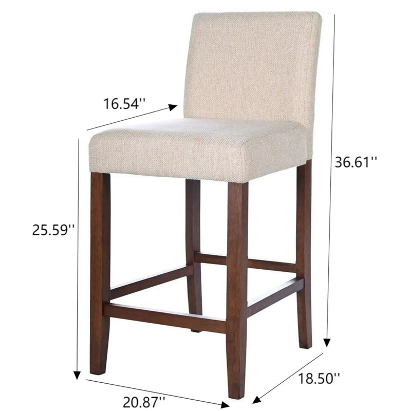 Dorian - Counter Chair (Set of 2) - Beige by Unique Piece Furniture