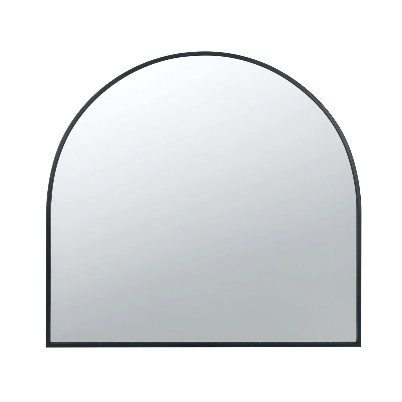 Arched Mirror With Metal Frame, Wall Mirror For Living Room Bedroom Entryway by HouseOfZazla