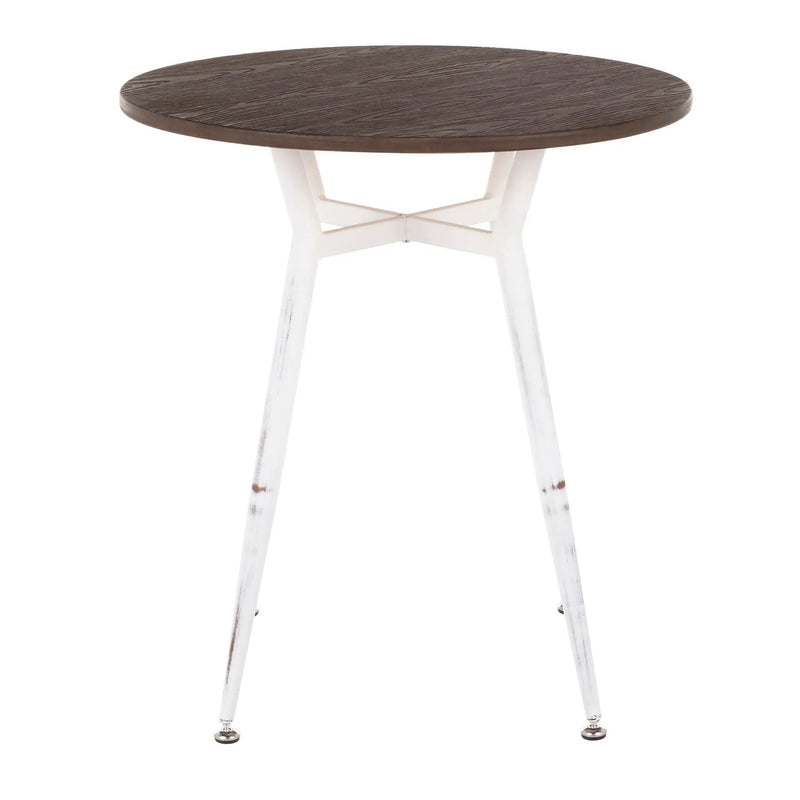 Clara - Industrial Round Dinette Table by Unique Piece Furniture
