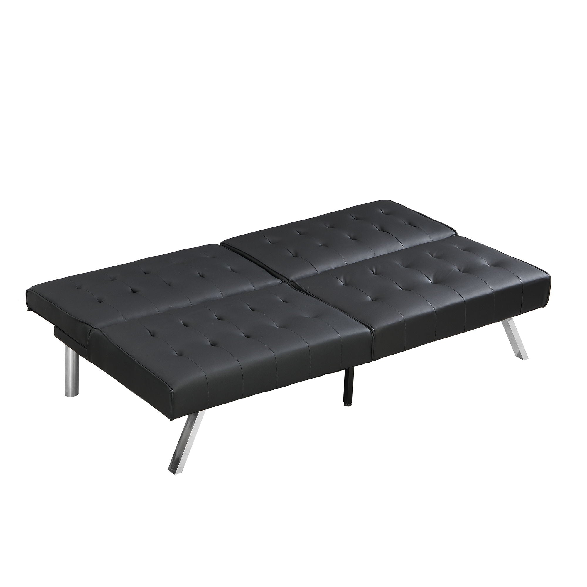 Comfortable Futon Sofa Bed - Black by HouseOfZazla