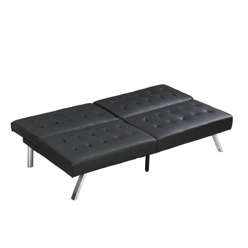 Comfortable Futon Sofa Bed - Black by HouseOfZazla