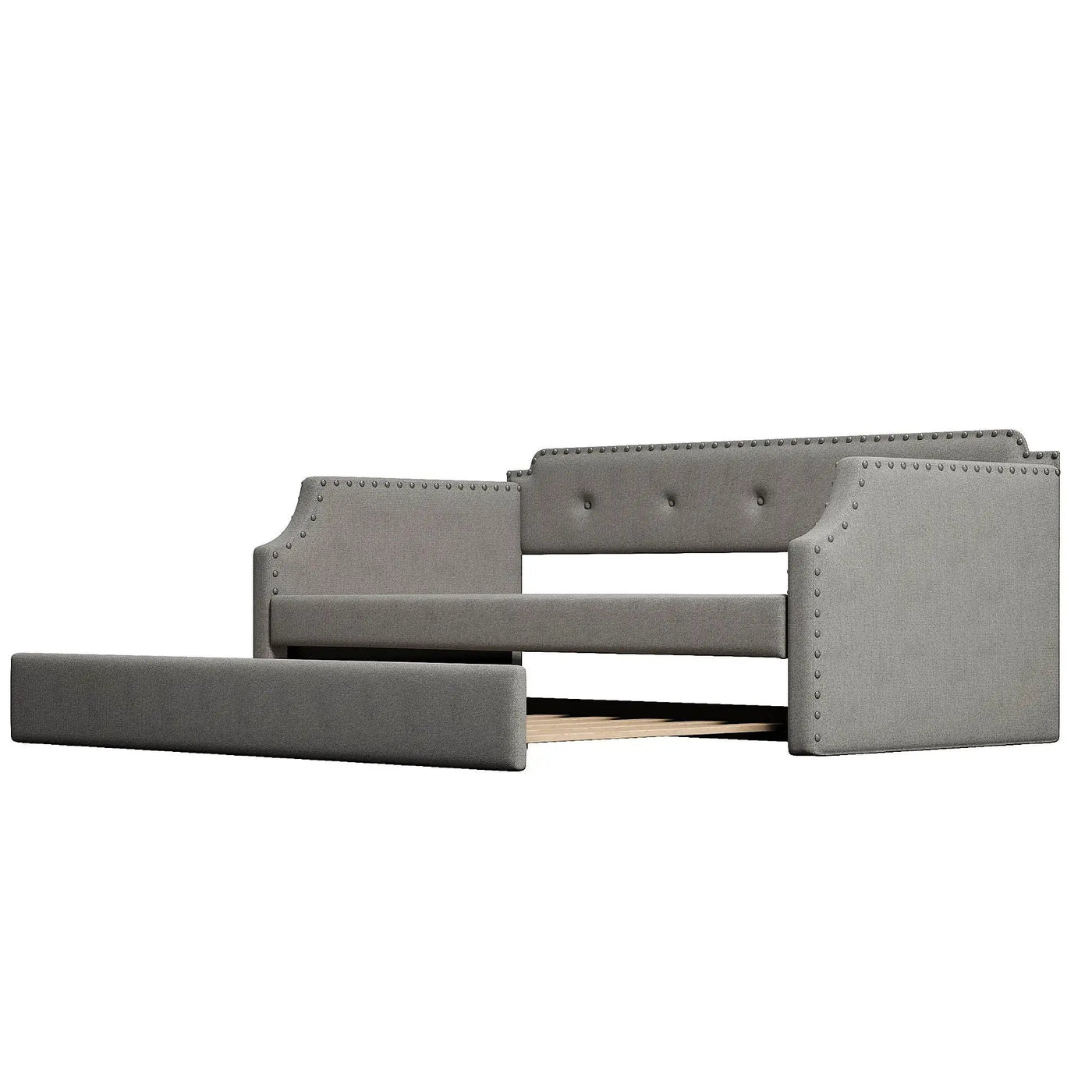 Upholstered Daybed With Trundle by HouseOfZazla