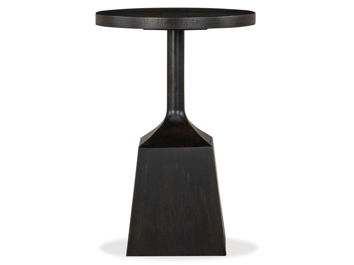 Lindon - Round Pedestal Accent End Table, photo 10 of 14