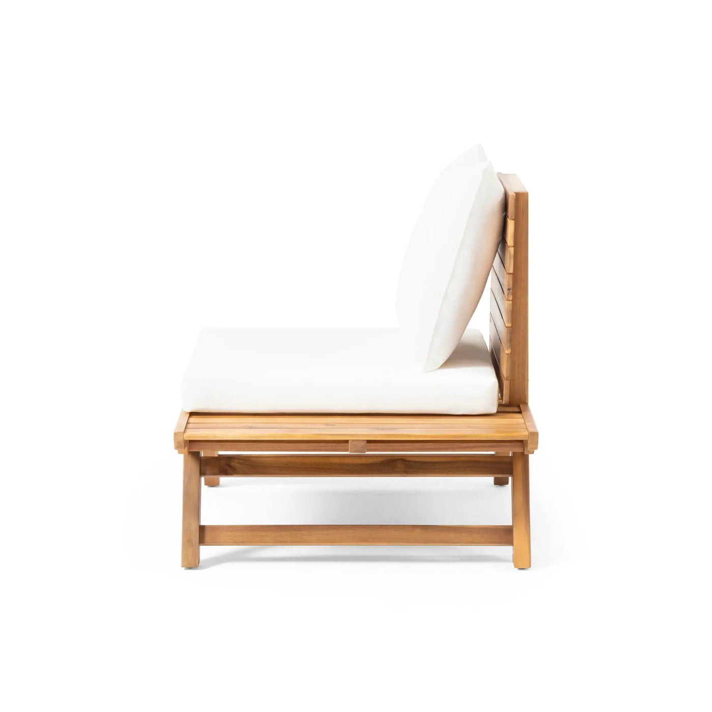 Sedona Outdoor Club Chair With Slatted Design by HouseOfZazla