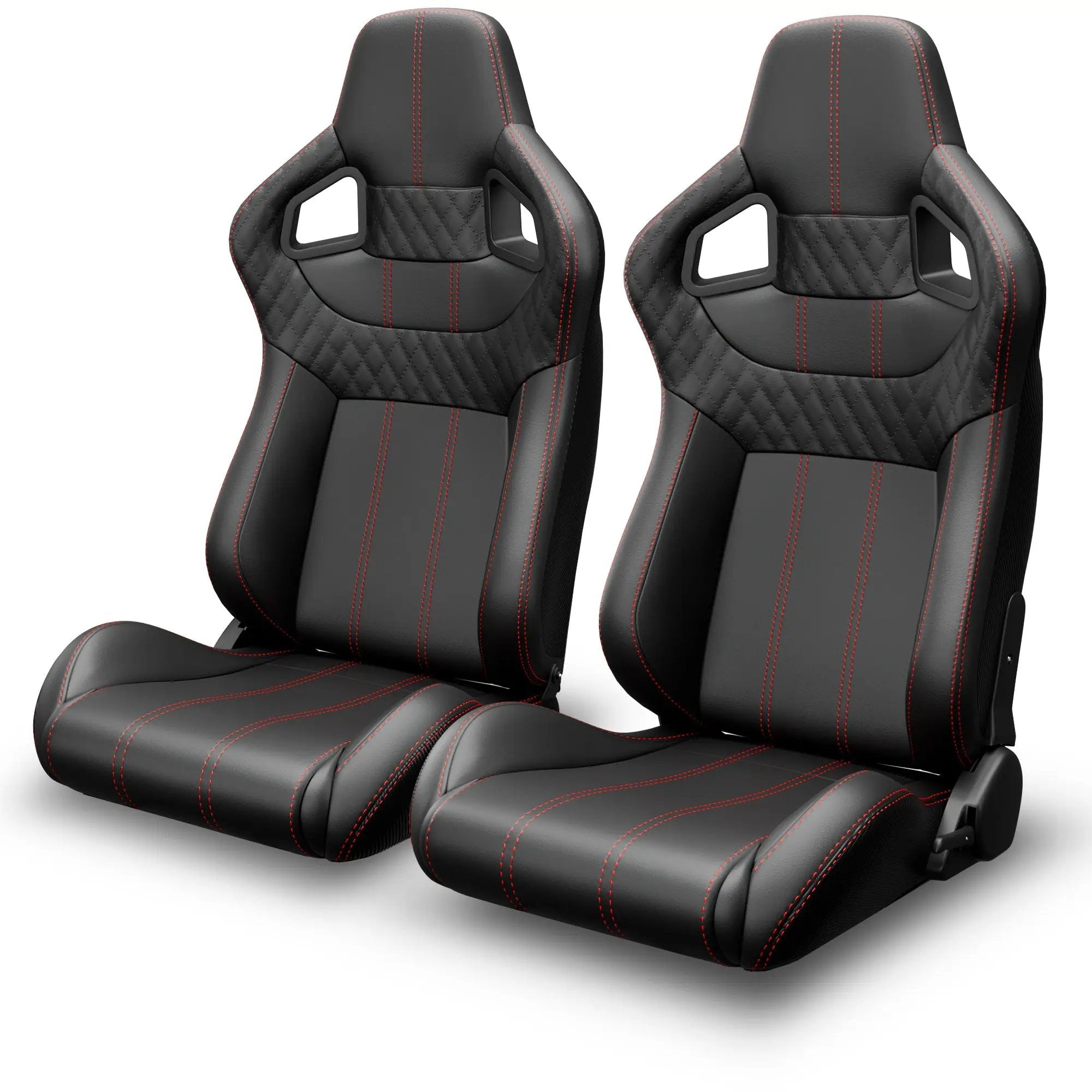2PC Universal Bucket Racing Seats by HouseOfZazla