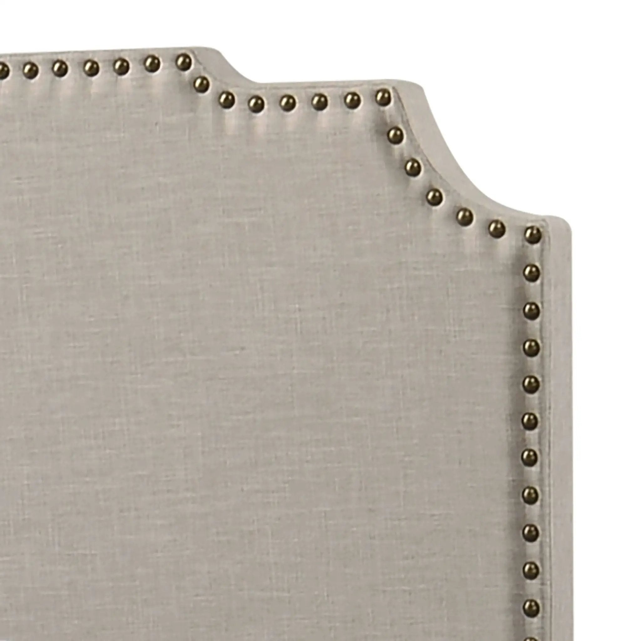 Tamarac Upholstered Full Panel Bed Beige by Unique Piece Furniture