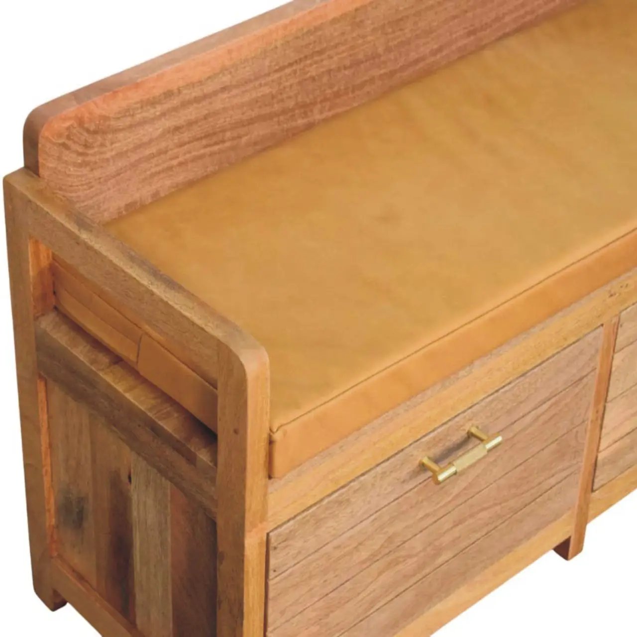 Oxford Oak-ish 2-Drawer Storage Bench by HouseOfZazla