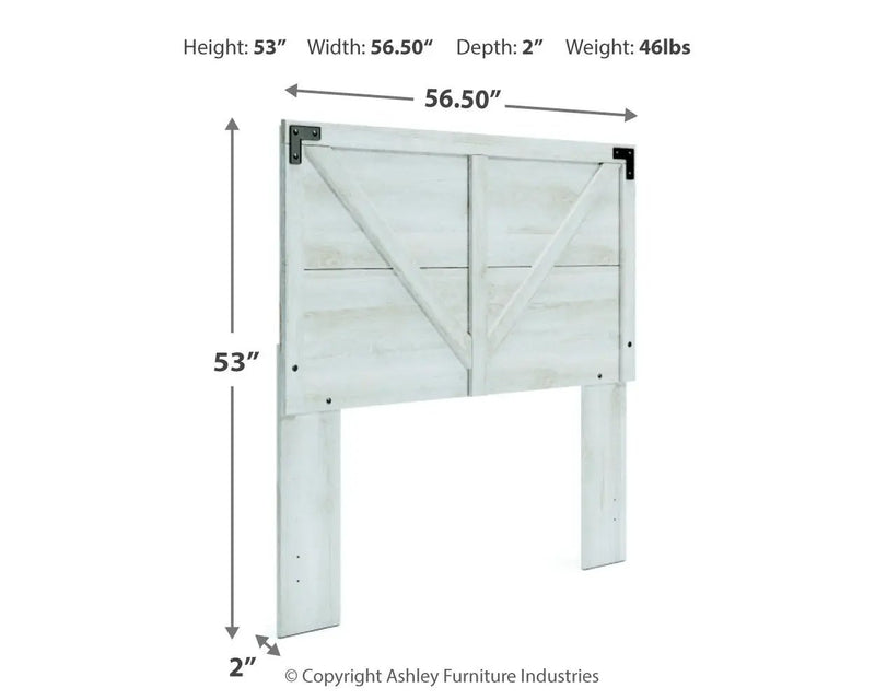 Shawburn - Crossbuck Panel Headboard by Unique Piece Furniture
