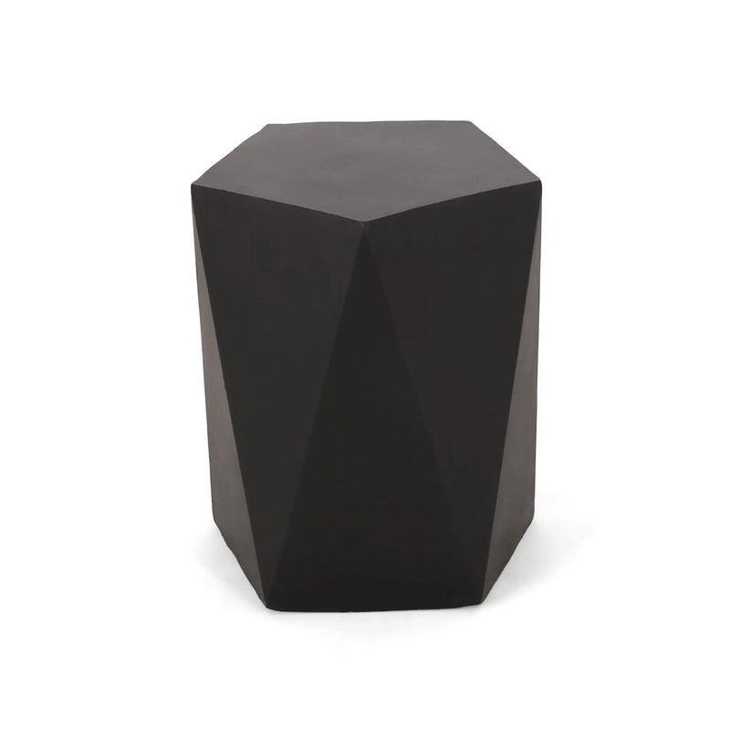 Side Table With Geometric Design by Unique Piece Furniture