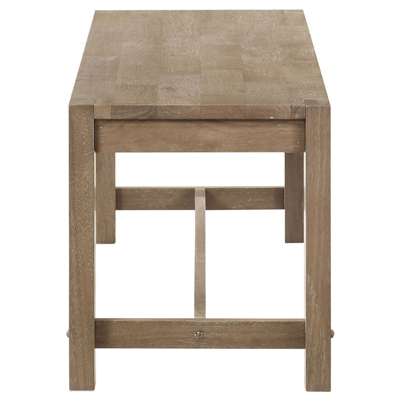 Malvika - Trestle Base Dining Bench - Brown by HouseOfZazla