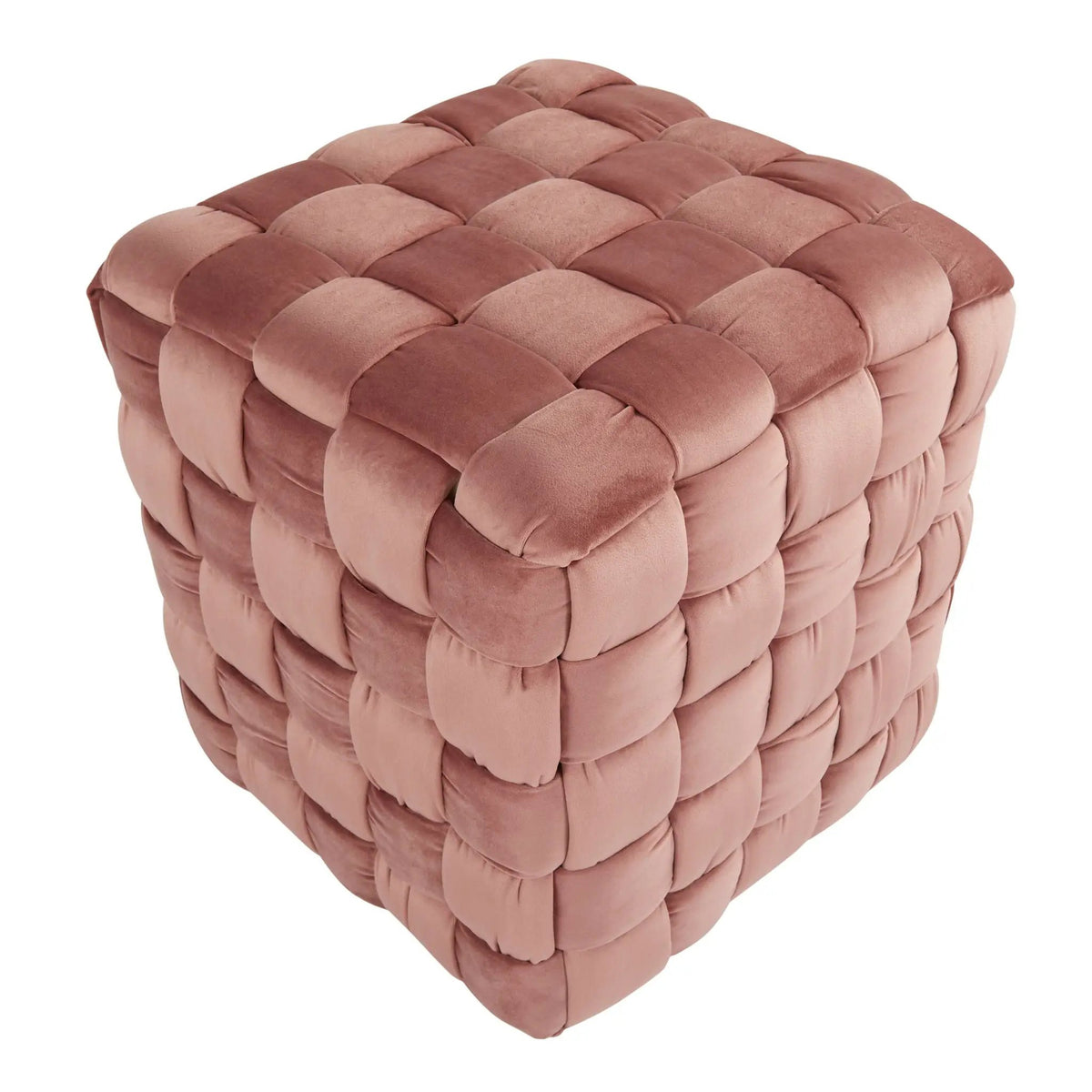 Square Braided Ottoman - by HouseOfZazla