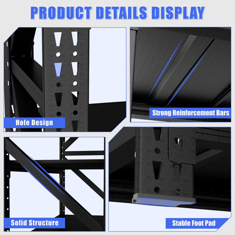 5000LBS Industrial Shelving for Warehouse by HouseOfZazla