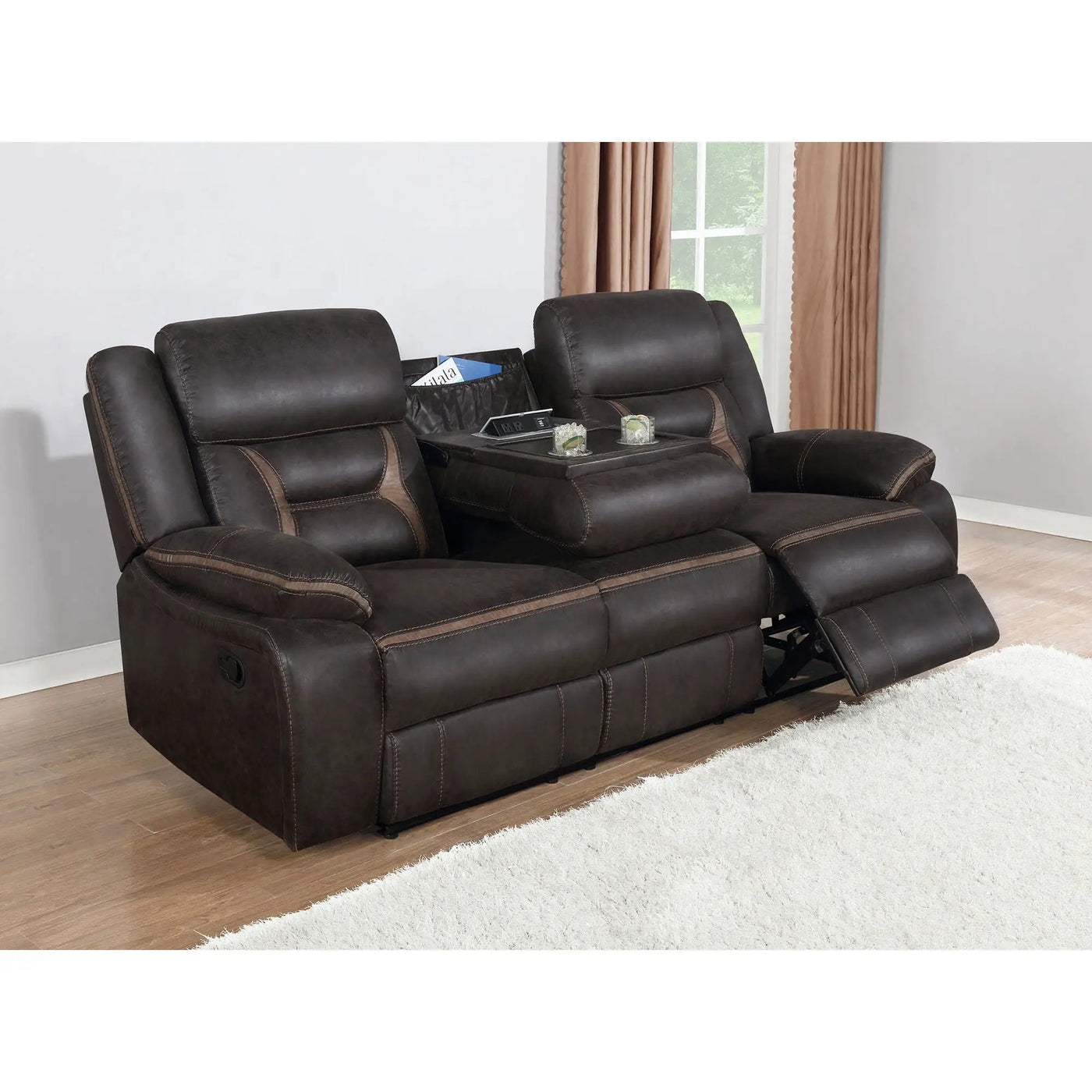 Brazelton - 3 Seater Reclining Sofa by HouseOfZazla