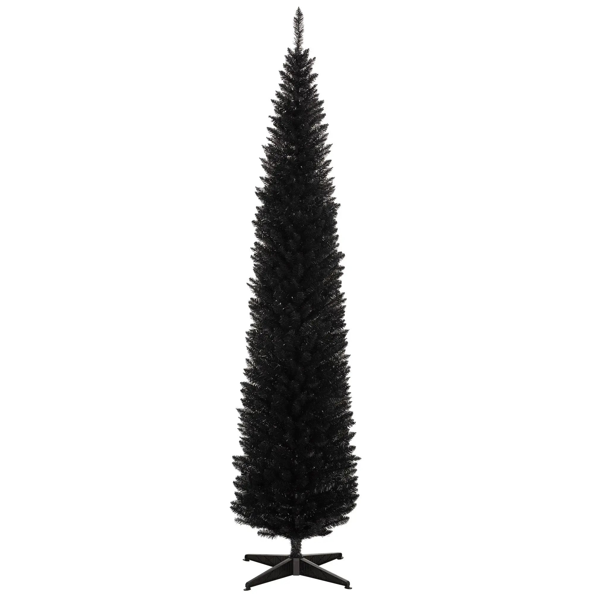 HOMCOM 8' Artificial Pencil Christmas Tree by HouseOfZazla