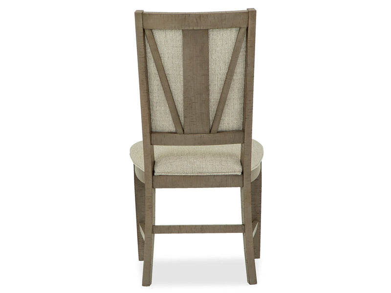 Paxton Place - Step Upholstered Side Chair (Set of 2) - Dovetail Gray, photo 5 of 7