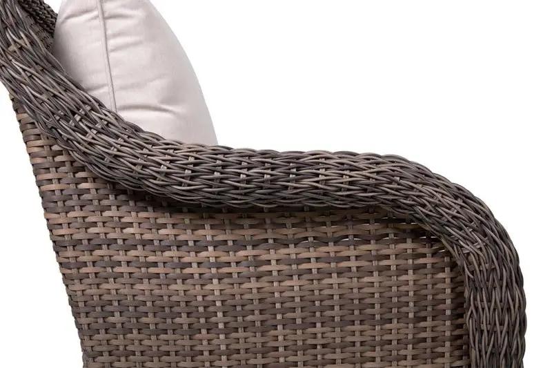 Mitchell 4-Piece Wicker Sofa Set with Swivel Rocking Chairs by Outdoor-USA®