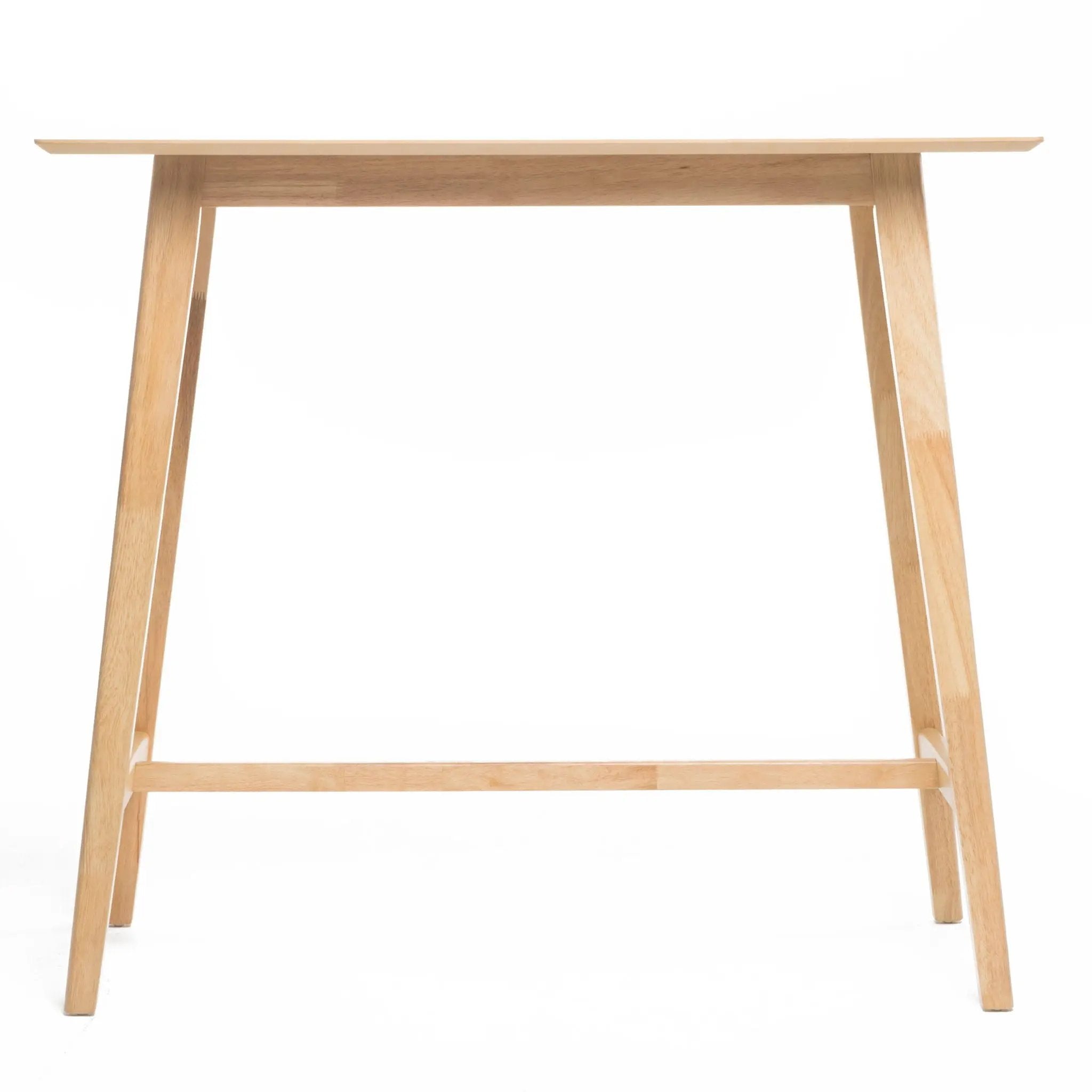 Bar Height Dining Table With Splayed Legs And Elongated Rectangular Top by HouseOfZazla
