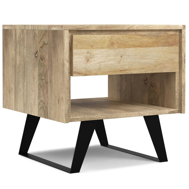 Lowry - Handcrafted End Table by HouseOfZazla