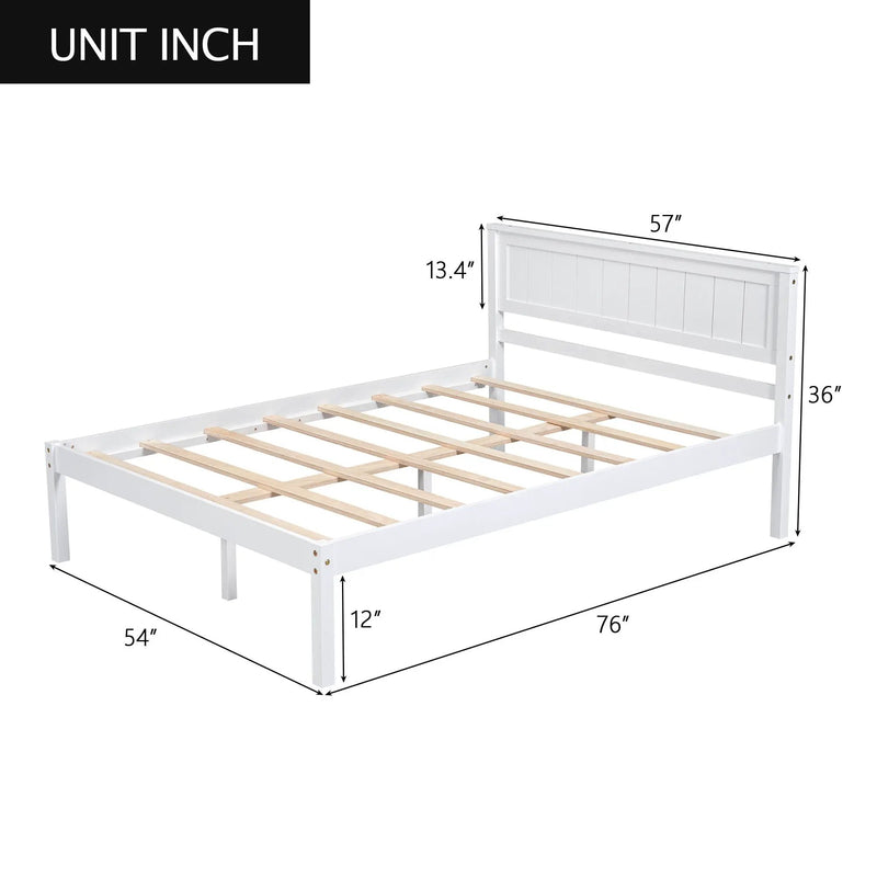 Platform Bed Frame With Headboard by Unique Piece Furniture