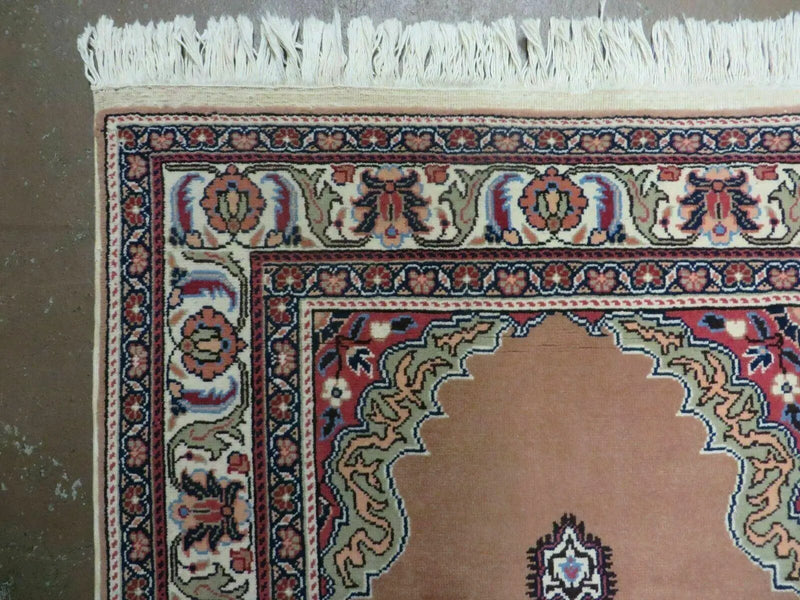 3' X 4' Vintage Handmade Turkish Kayseri Wool Cotton Rug Carpet Camel Hair Nice by Jewel Rugs