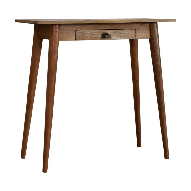 Solid Wood Mini Nordic Style Writing Desk by HouseOfZazla