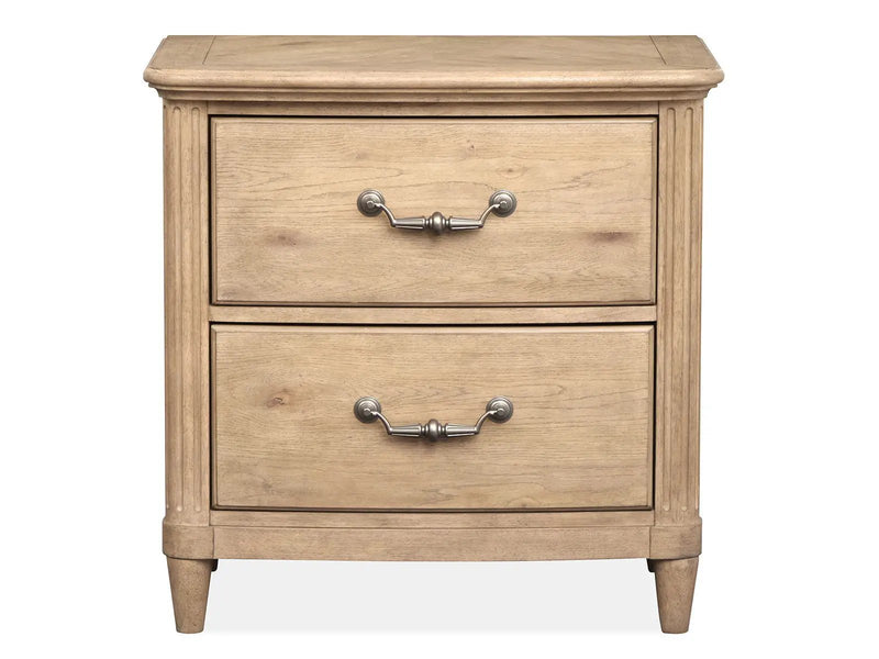 Harmony Heights - Drawer Nightstand - Belgium Wheat by Unique Piece Furniture