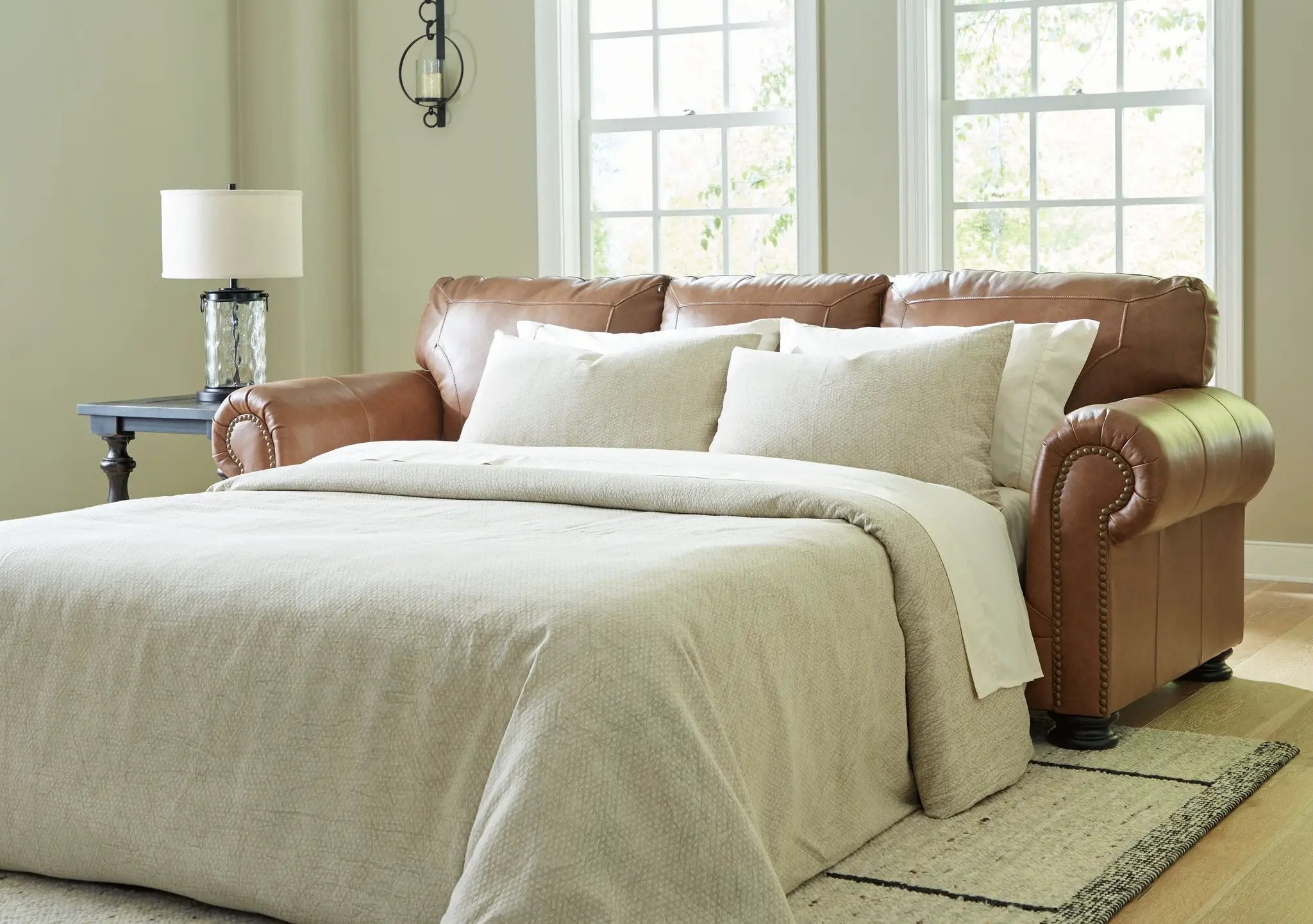 Carianna - Queen Sofa Sleeper - Caramel by Unique Piece Furniture