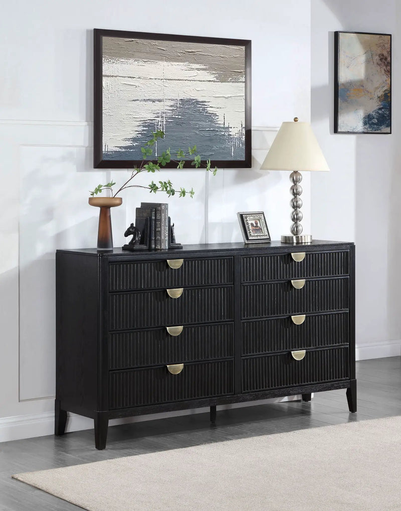 Brookmead 8-drawer Dresser Black by Unique Piece Furniture