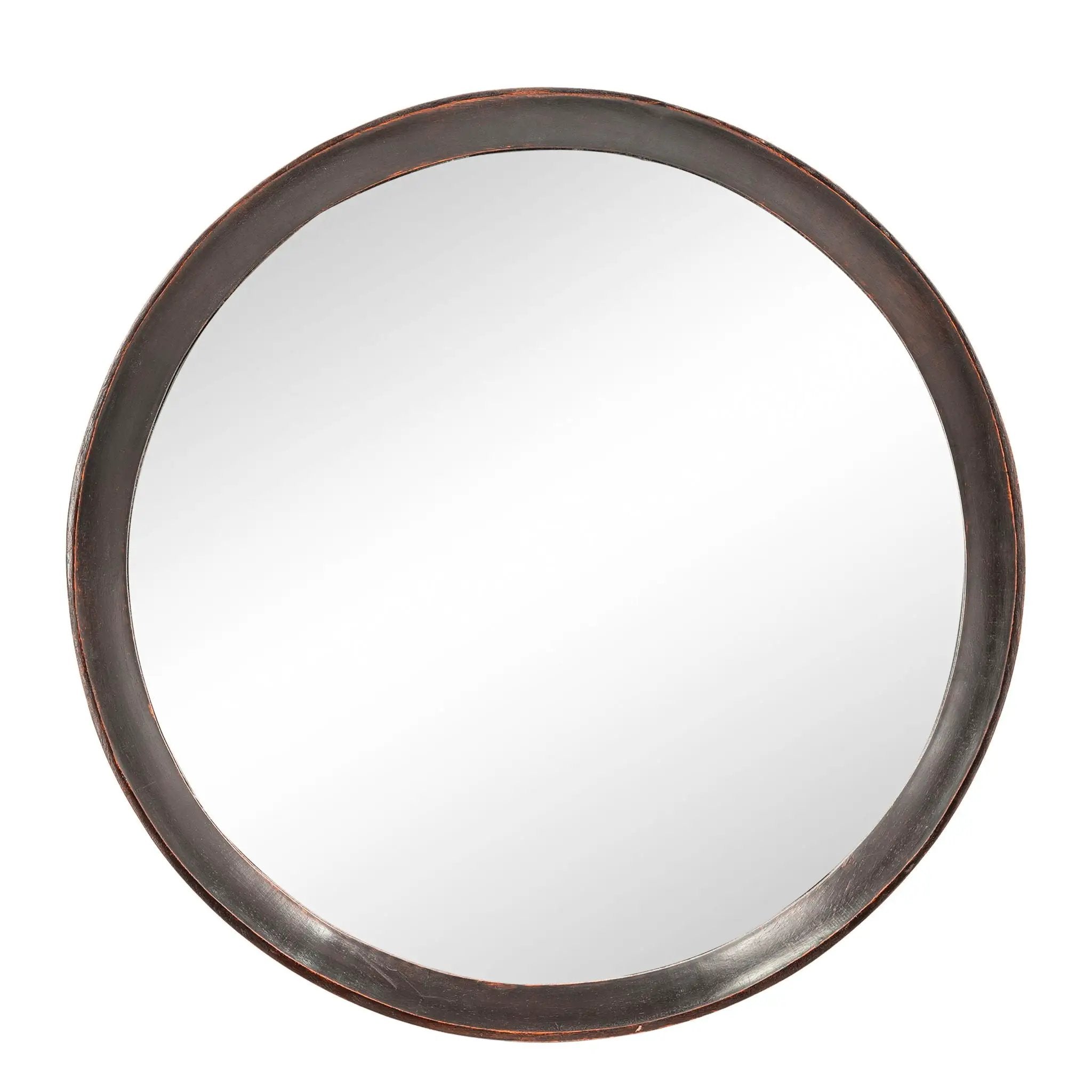 Transitional Decor Style Wall Mirror Decor With Frame For Bathroom by Unique Piece Furniture