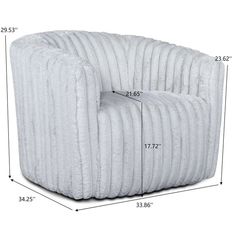 Mira - Modern Comfort Swivel Chair by Unique Piece Furniture