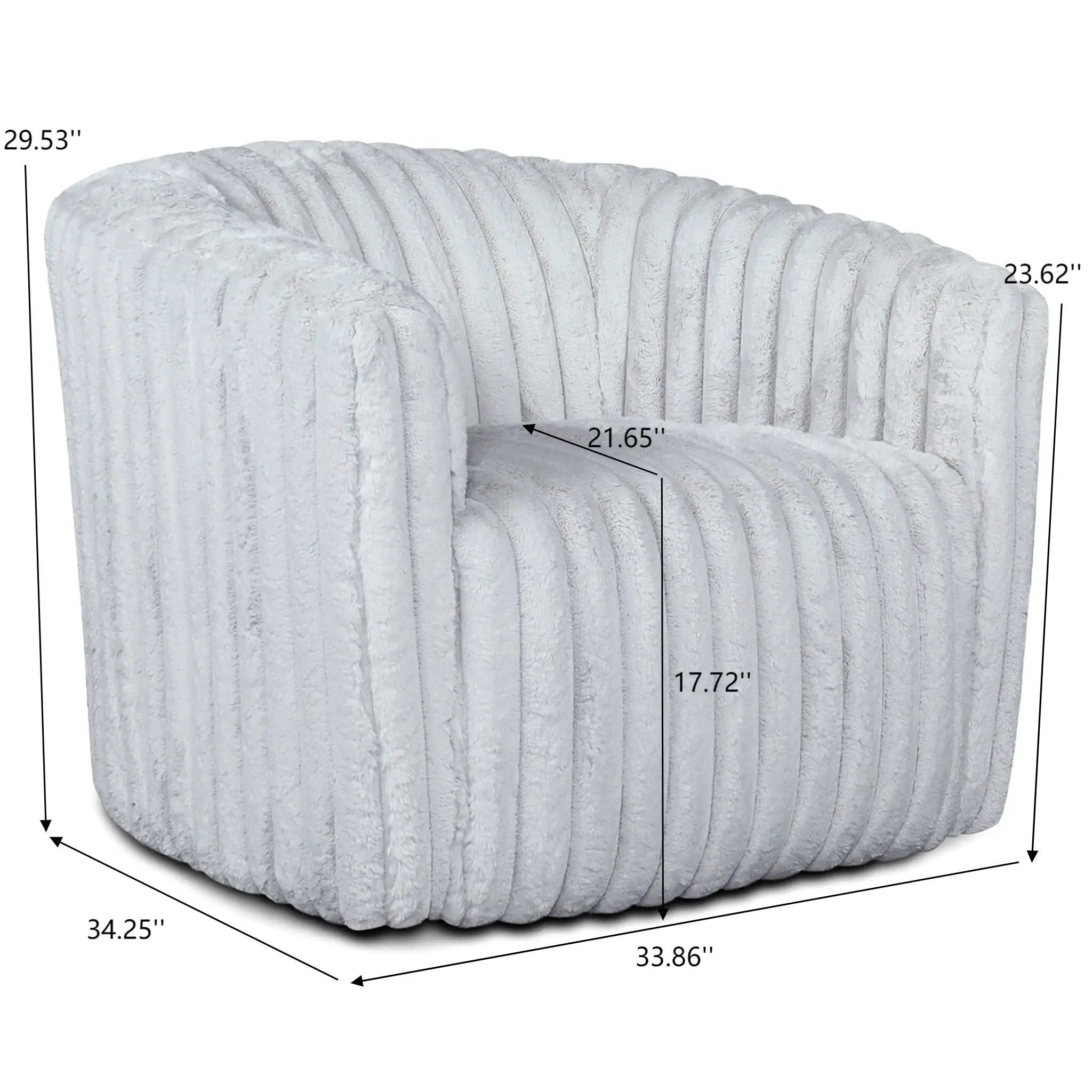 Mira - Modern Comfort Swivel Chair by Unique Piece Furniture