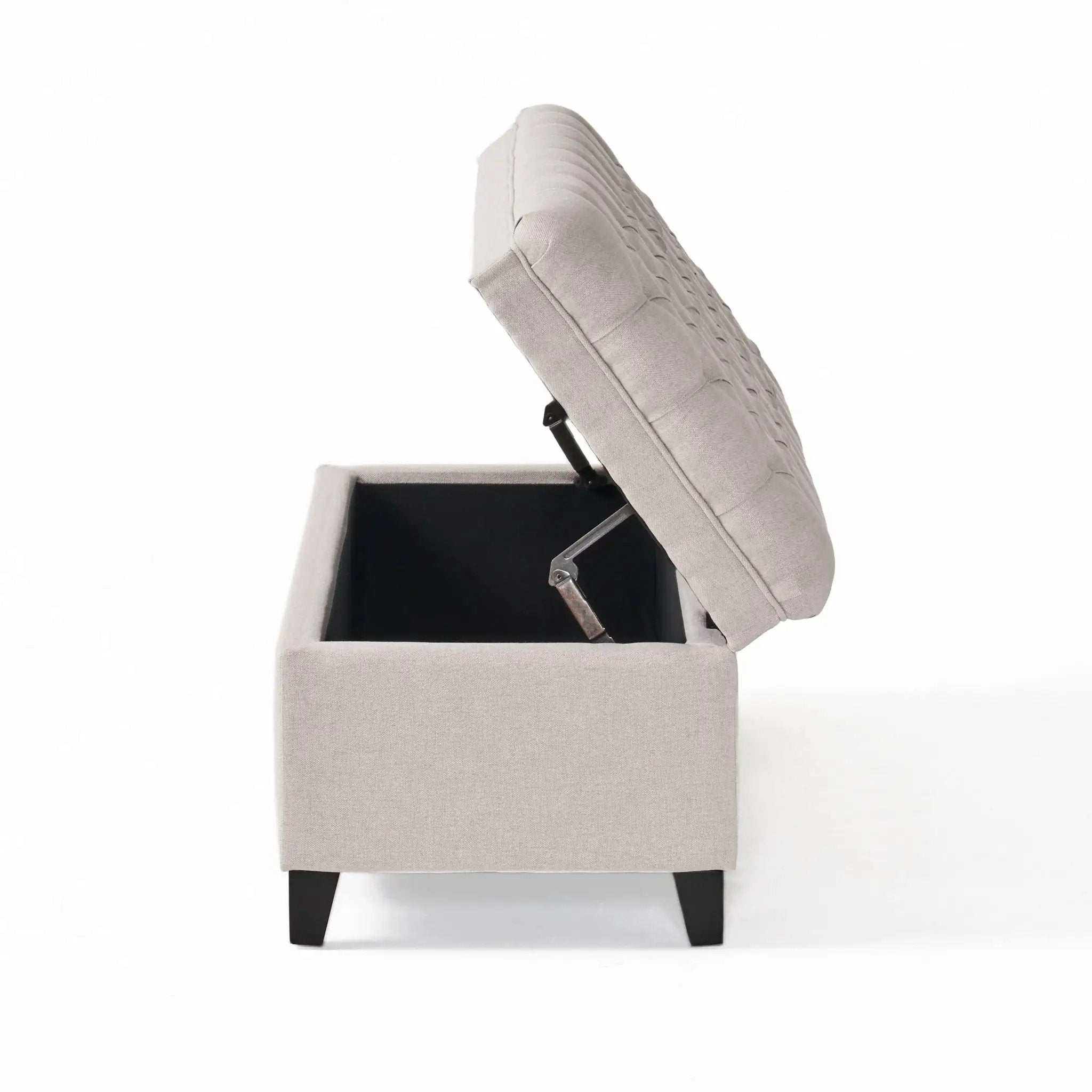Juliana Storage Ottoman With Birch Legs by HouseOfZazla