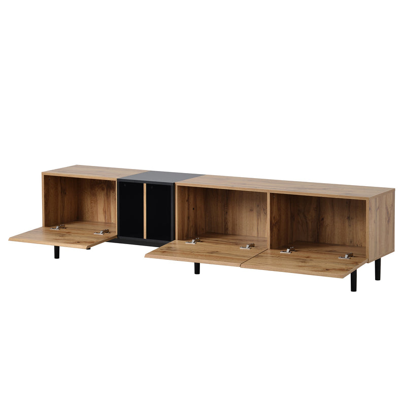 Modern Natural Wood color TV Stand by BLAKHOM