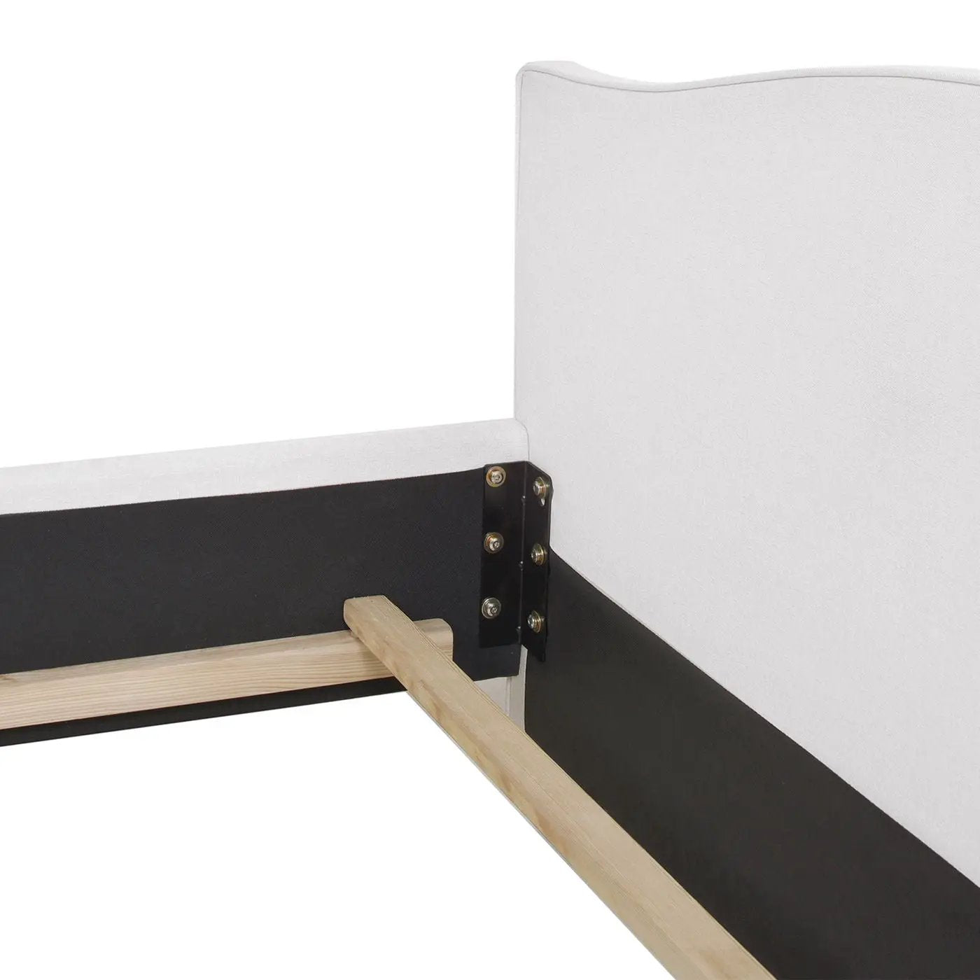 Marcella - Upholstered Shelter Headboard Bed Set by Unique Piece Furniture