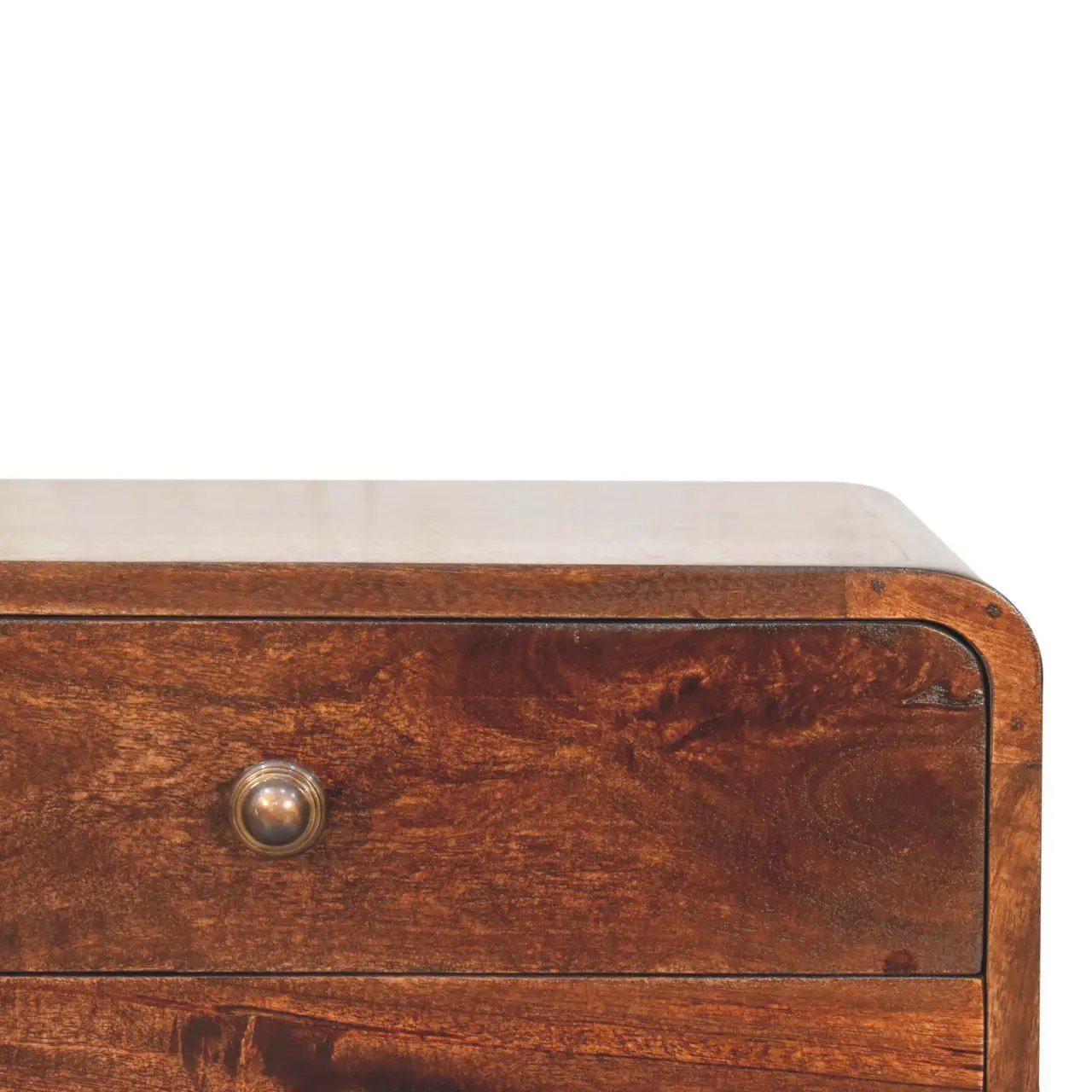 Curved Nightstand, by Unique Piece Furniture