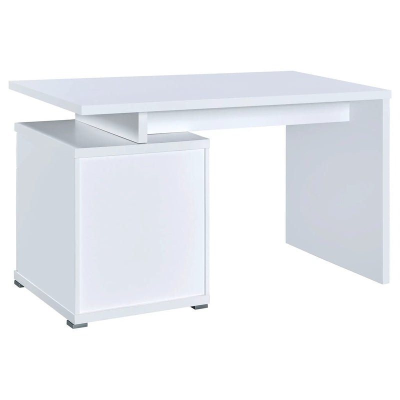 Irving 47-inch 2-drawer Office Computer Desk White by Unique Piece Furniture