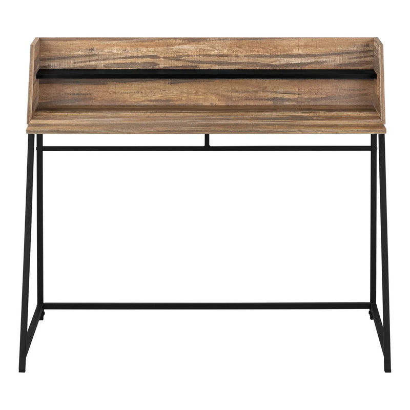 Computer Desk For Home Office, Laptop, Storage Shelves, Marble Look Contemporary & Modern by Unique Piece Furniture