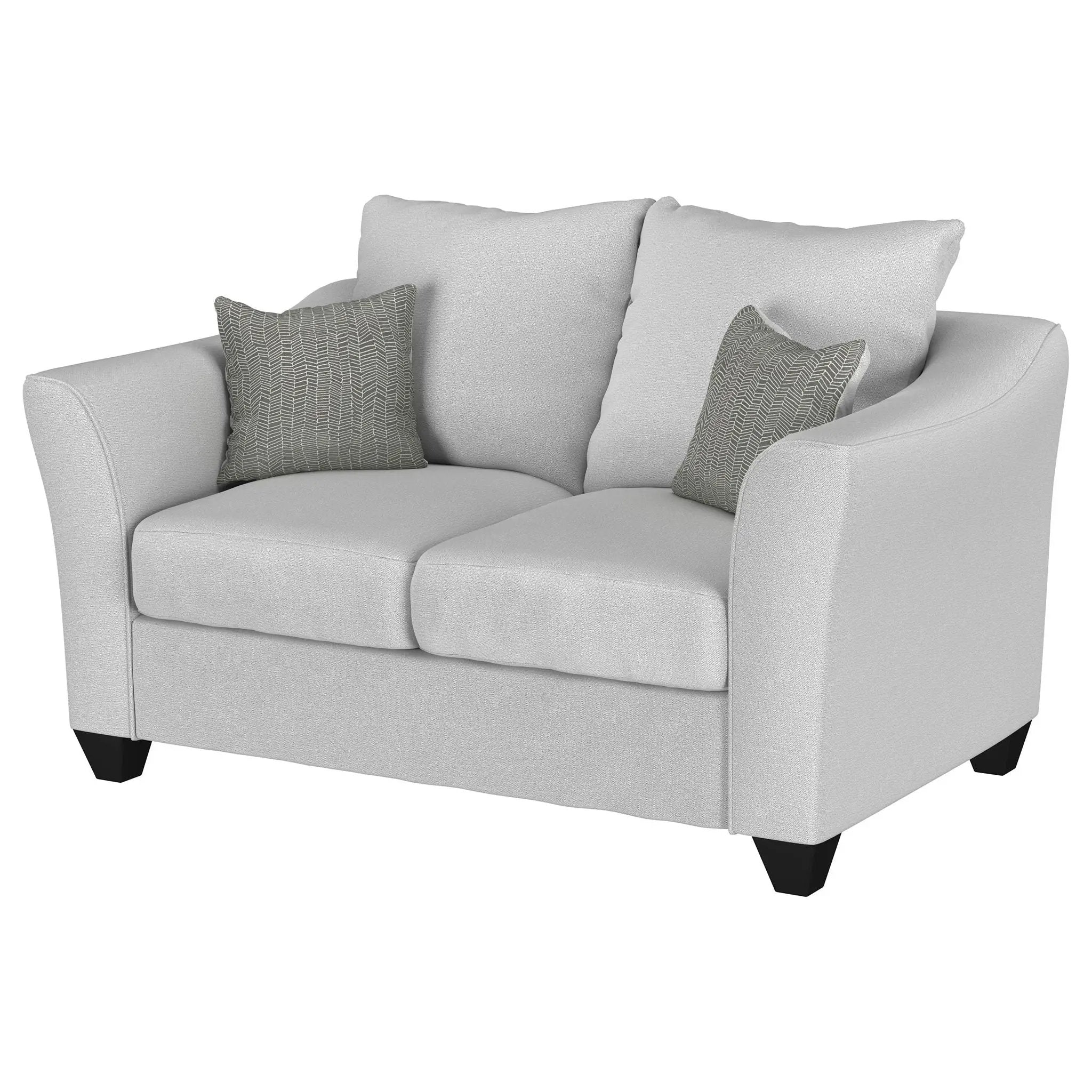 Alcazar - Arm Loveseat 2 Seater - Sand by HouseOfZazla