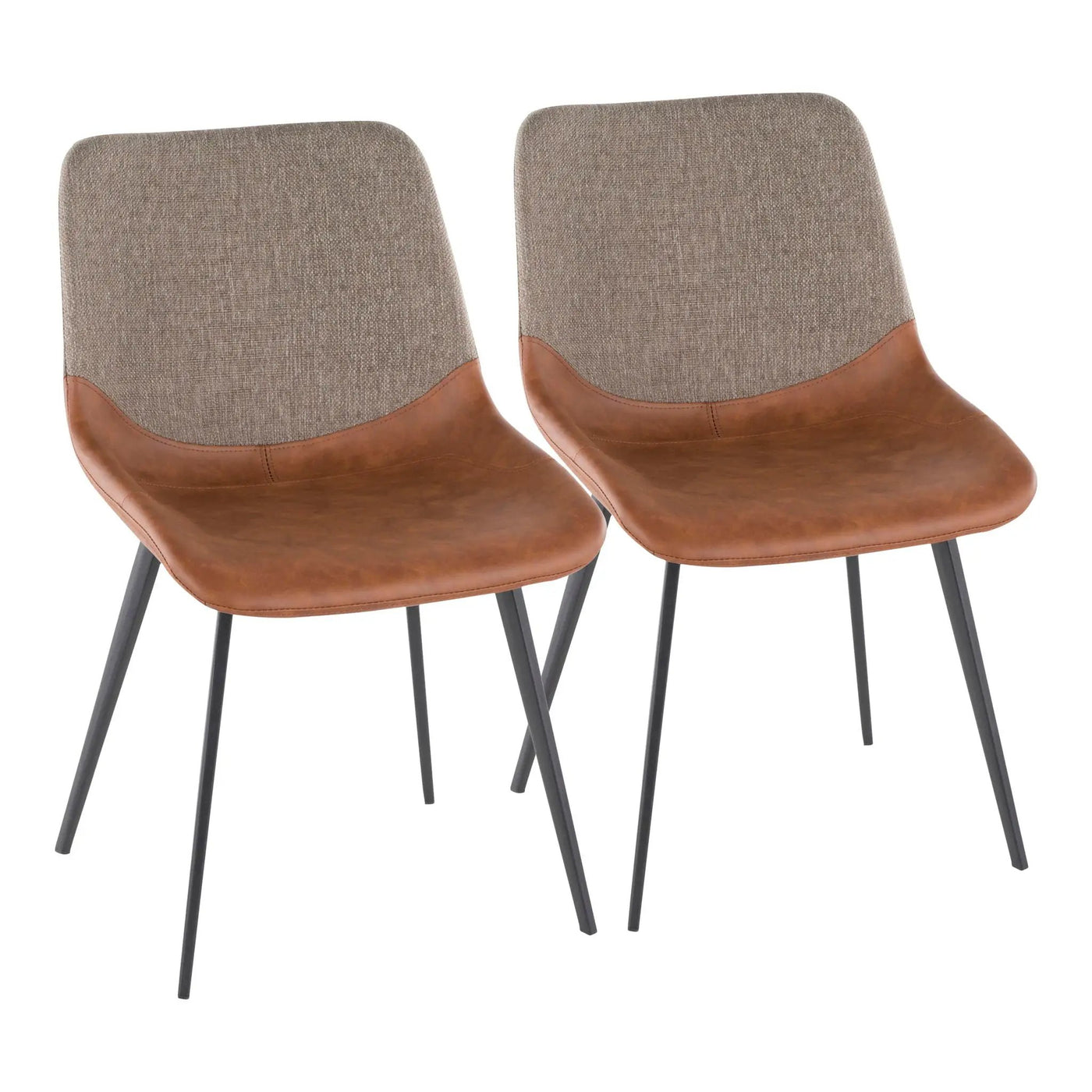 Outlaw - Industrial Two Tone Chair (Set of 2) by HouseOfZazla