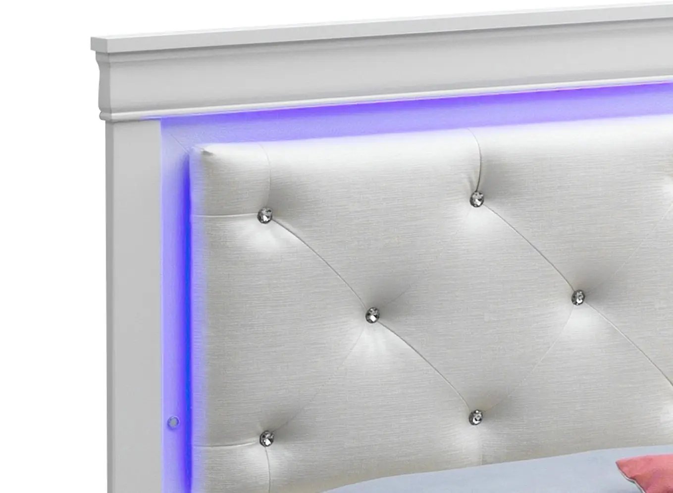 LED Elegant Bed by Unique Piece Furniture