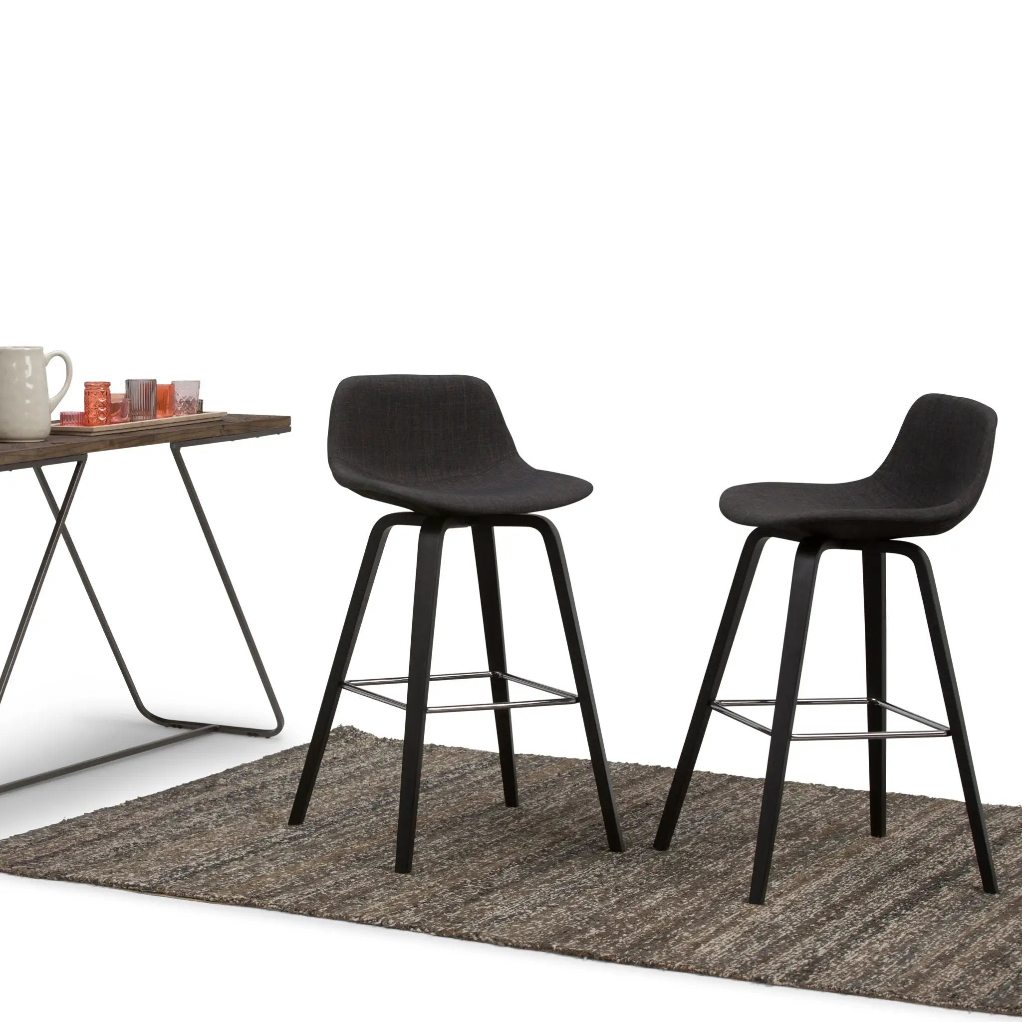 Randolph Bentwood - Counter / Bar Height Stool (Set of 2) by HouseOfZazla