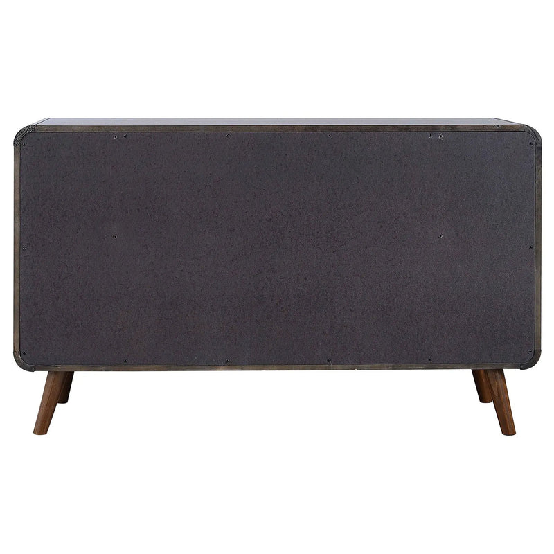 Robyn 6-drawer Bedroom Dresser Dark Walnut by Unique Piece Furniture