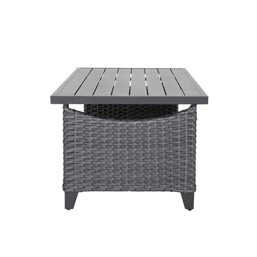 Lassen Wicker Coffee Table, photo 3 of 5