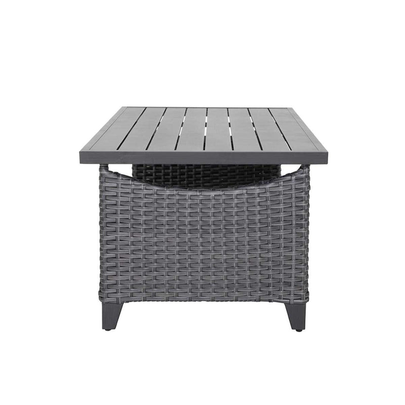 Lassen Wicker Coffee Table, photo 3 of 5
