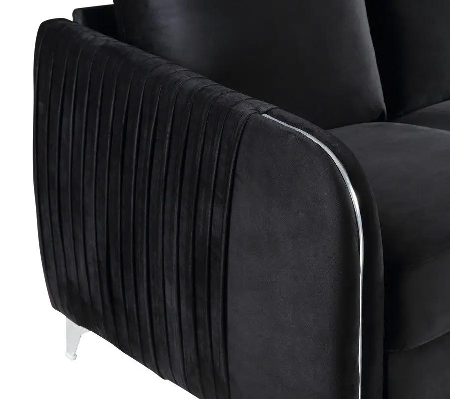 Hathaway - Modern Chic Loveseat Couch by HouseOfZazla